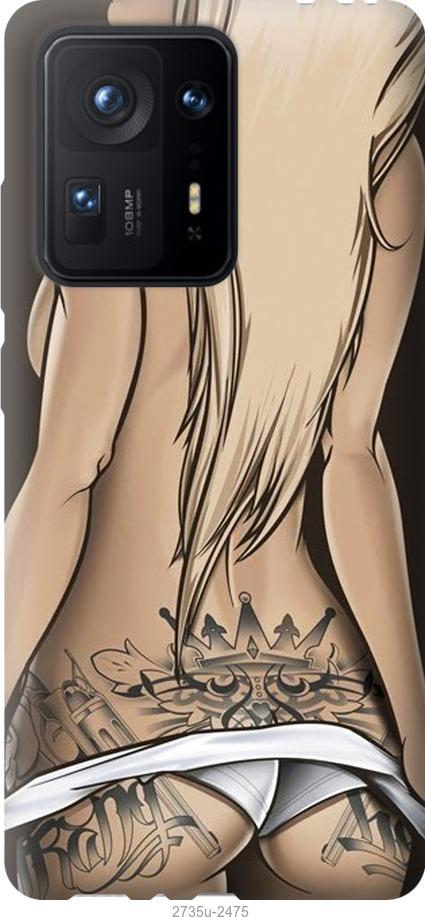 

Чохол на Xiaomi Mix 4 Дівчина з татуюванням