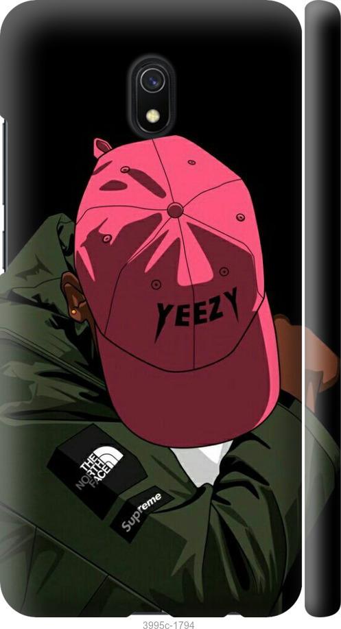 

Чехол на Xiaomi Redmi 8A logo de yeezy