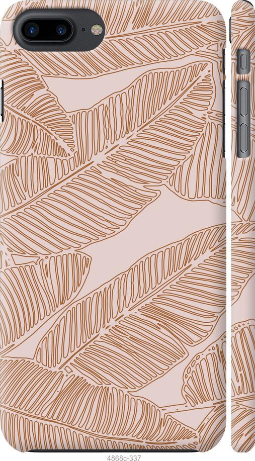 

Чохол на iPhone 8 Plus Листя банана