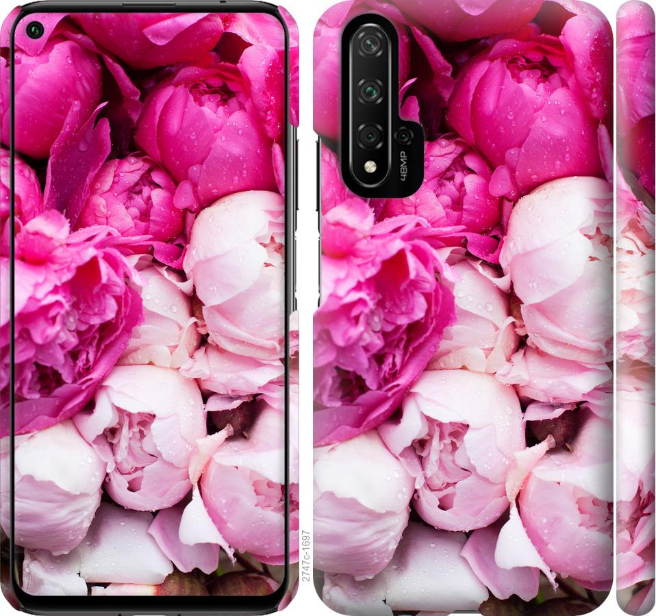 

Чохол на Huawei Nova 5T Рожеві півонії