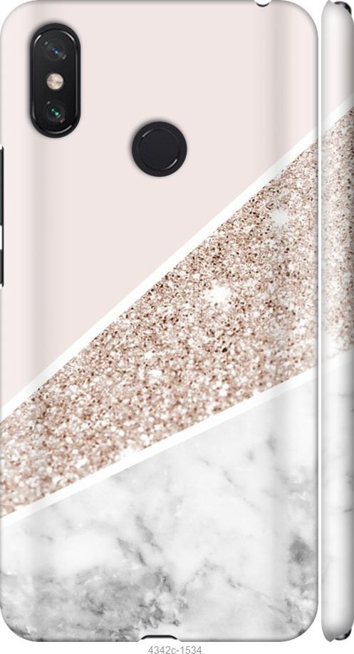 

Чехол на Xiaomi Mi Max 3 Пастельный мрамор