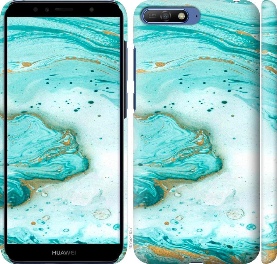 

Чохол на Huawei Y6 2018 Мармуровий