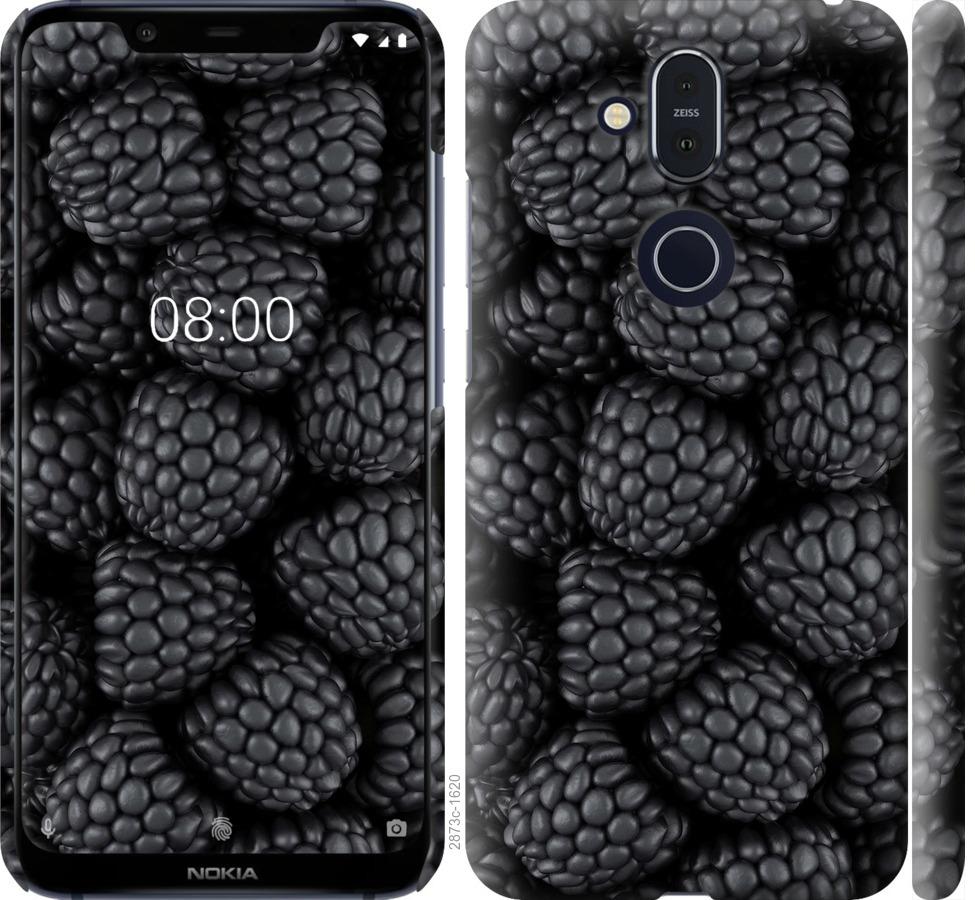 

Чохол на Nokia 8.1 Чорна ожина