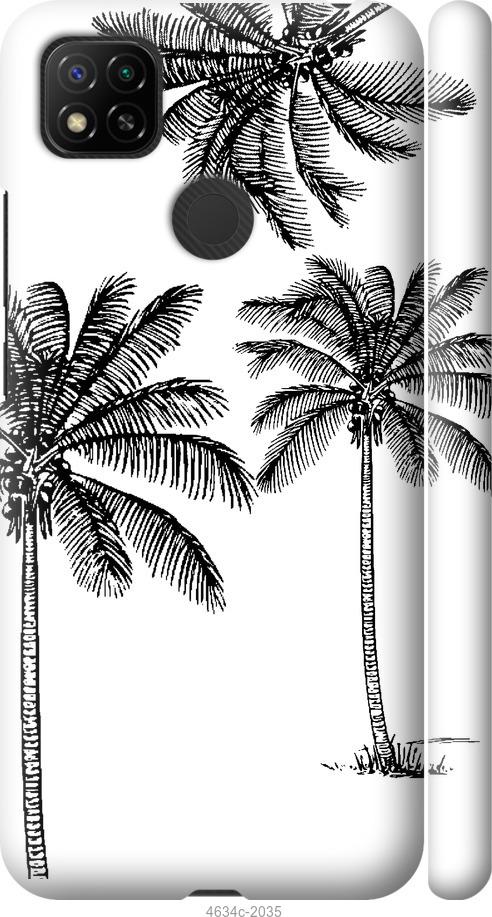 Чехол на Xiaomi Redmi 10A Пальмы1