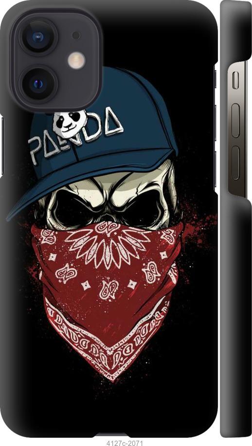 

Чехол на iPhone 12 Mini Череп в кепке