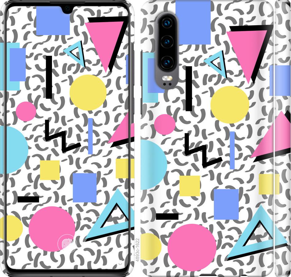 

Чехол на Huawei P30 Color shapes