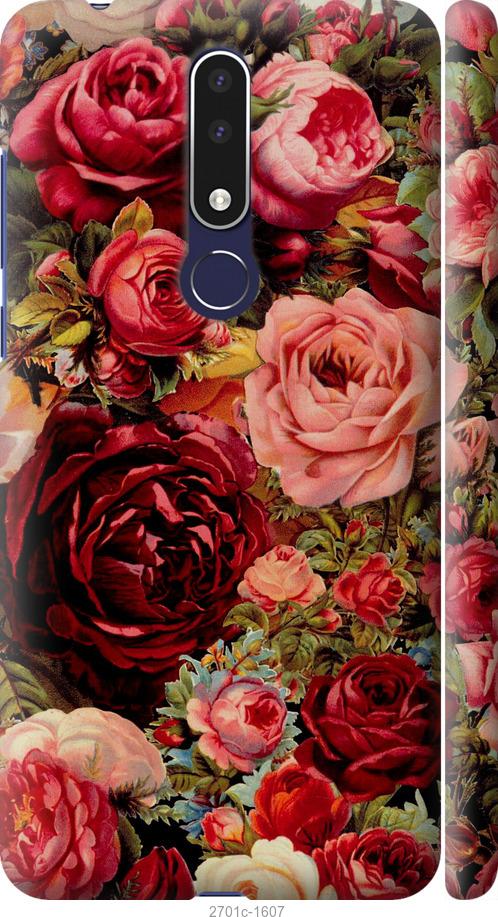 

Чехол на Nokia 3.1 Plus Цветущие розы