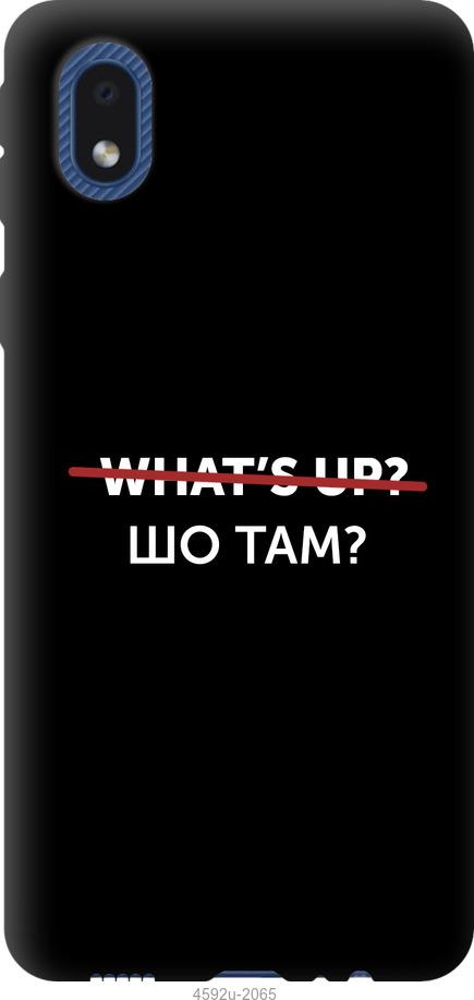 

Чехол на Samsung Galaxy A01 Core A013F Шо там