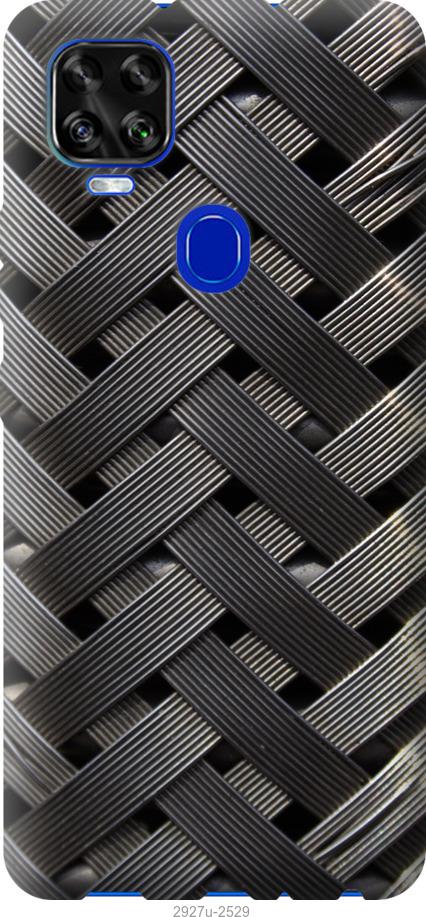 

Чехол на ZTE Blade V2020 Металлические фоны