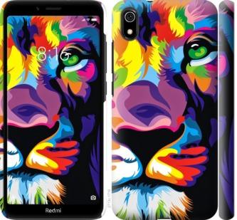 

Чохол на Xiaomi Redmi 7A Різнобарвний лев