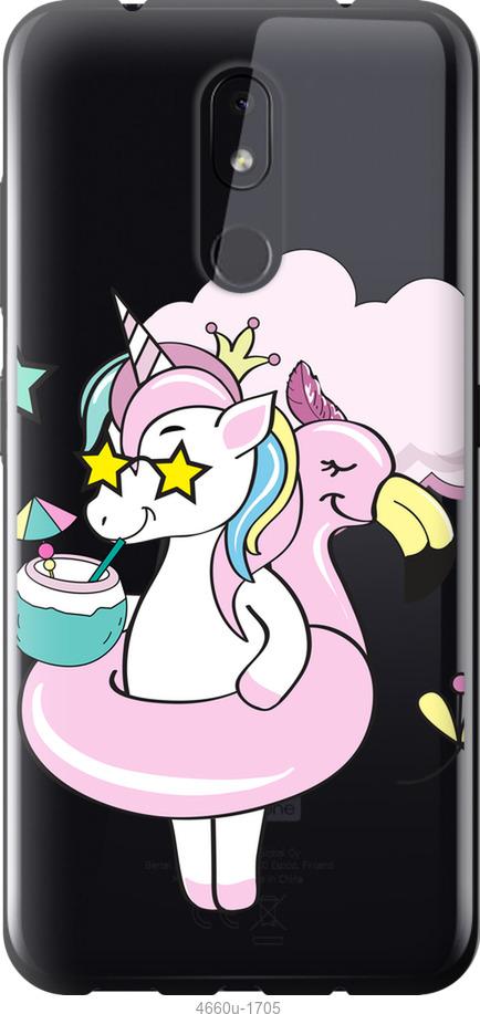

Чехол на Nokia 3.2 Crown Unicorn