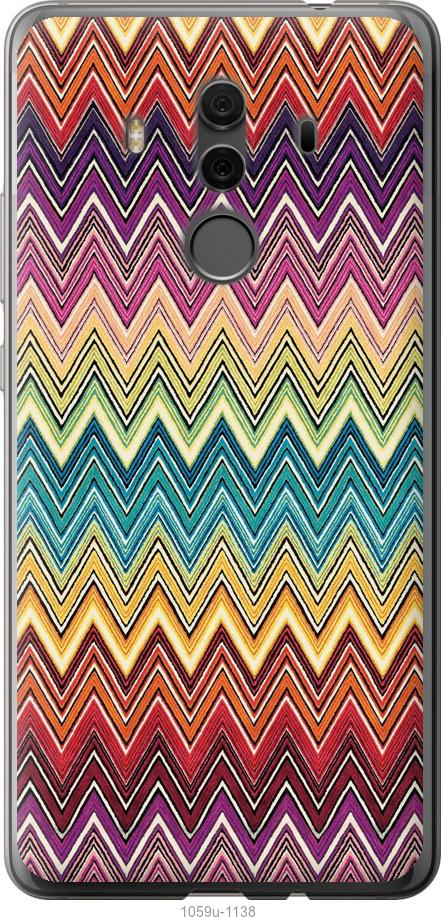 

Чехол на Huawei Mate 10 Pro Шеврон v4
