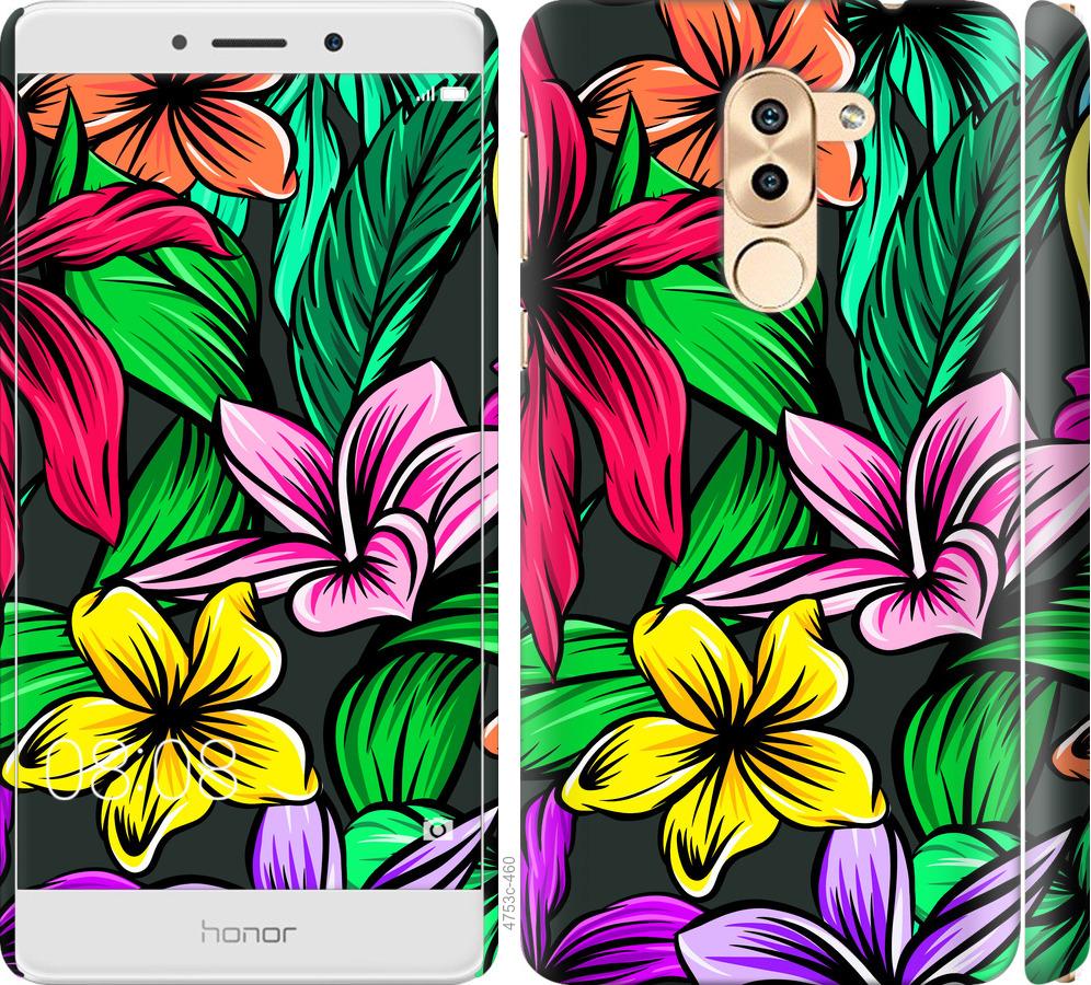

Чохол на Huawei Mate 9 Lite Тропічні квіти 1