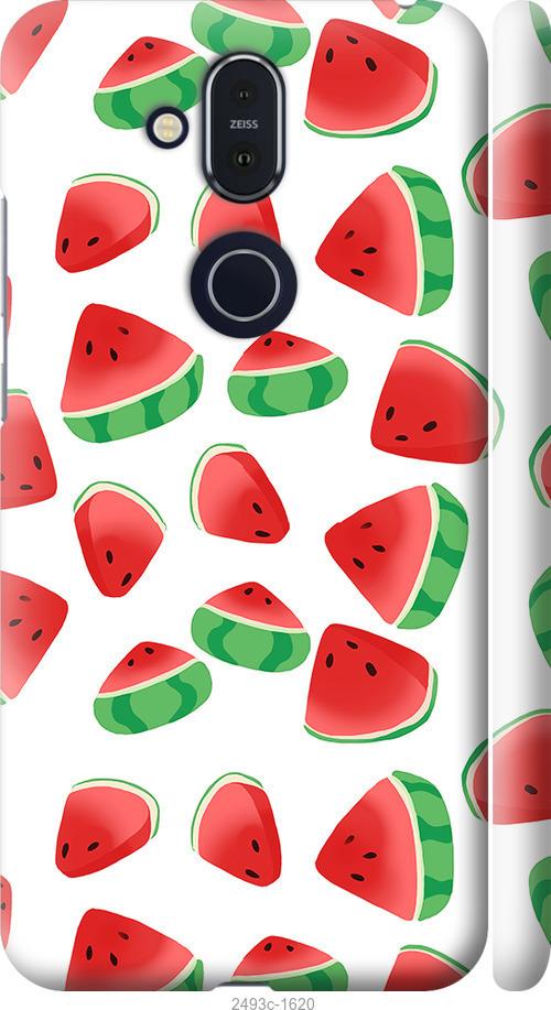 

Чехол на Nokia 8.1 Арбуз