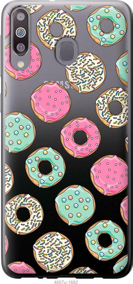 Чохол на Samsung Galaxy M30 Пончики 1