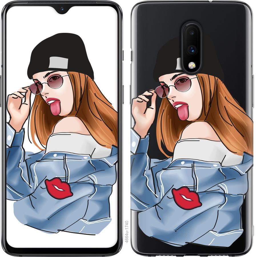 

Чохол на OnePlus 7 Дівчина v3