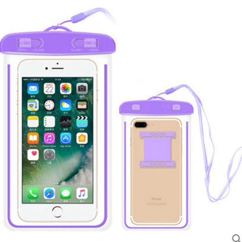 

Водонепроницаемый универсальный чехол Arm and neck phone case Фиолетовый (183835)