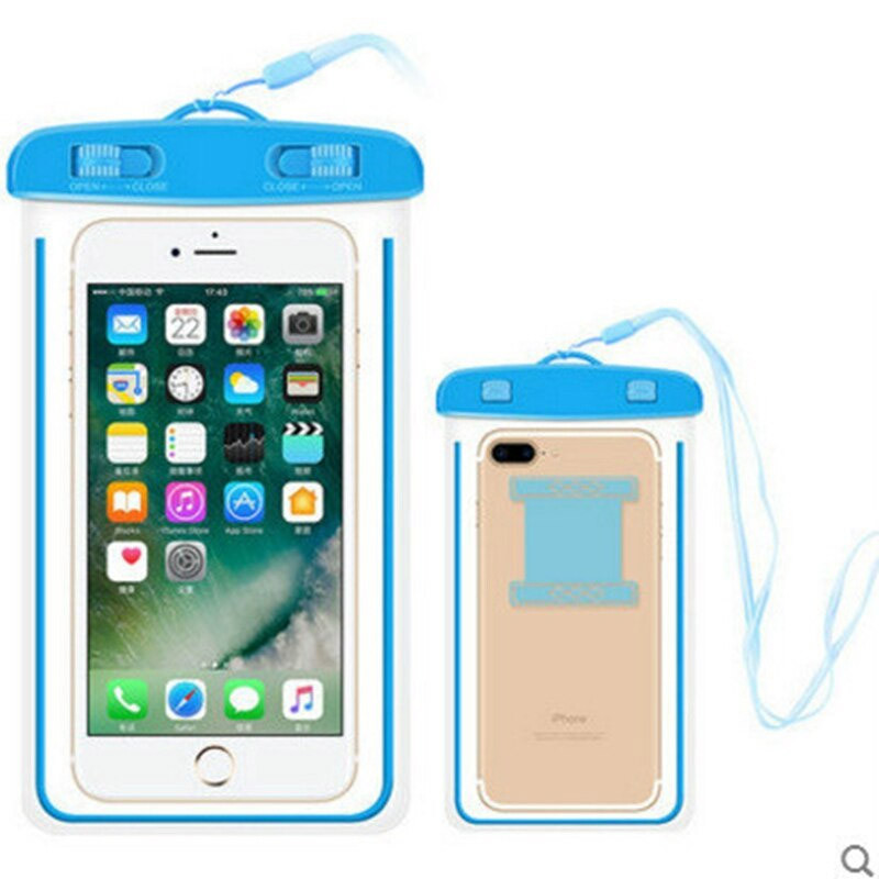 

Водонепроникний універсальний чохол Arm and neck phone case (Блакитний)