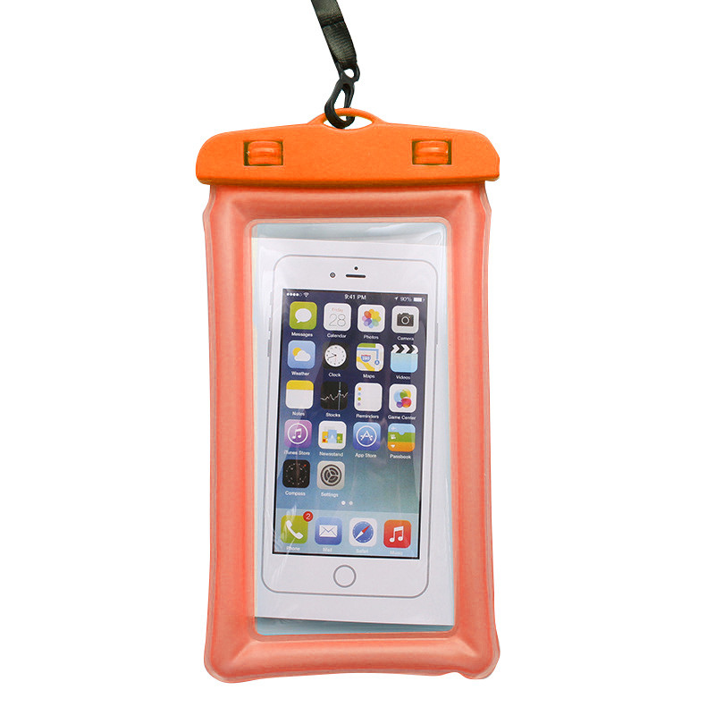 

Водонепроницаемый универсальный чехол Neck phone case Оранжевый (183826)
