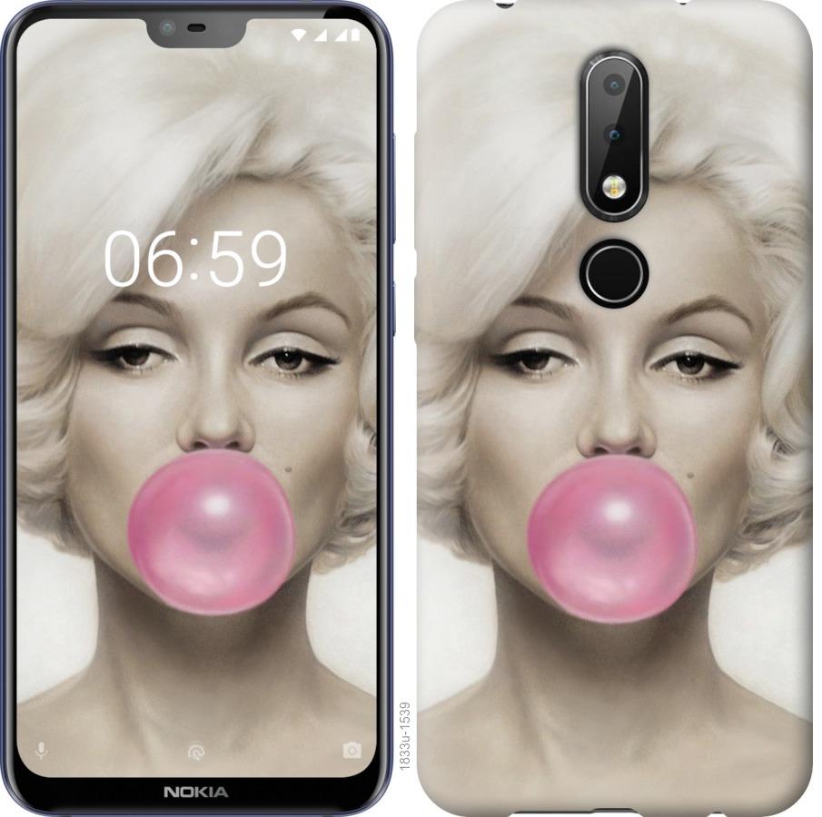

Чехол на Nokia 6.1 Plus Мэрлин Монро