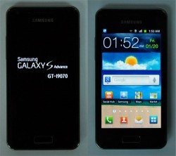 Новое поколение Samsung в виде версии смартфона Galaxy S Advance.
