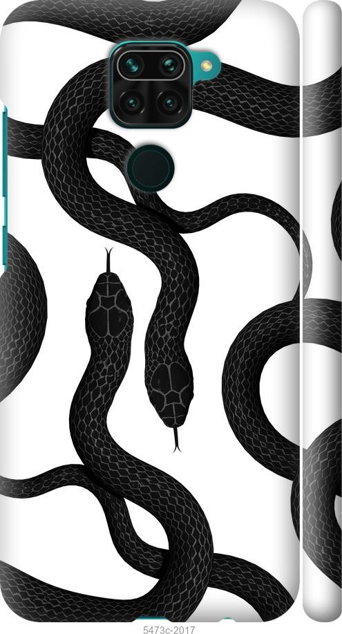 

Чехол на Xiaomi Redmi Note 9 Змеи