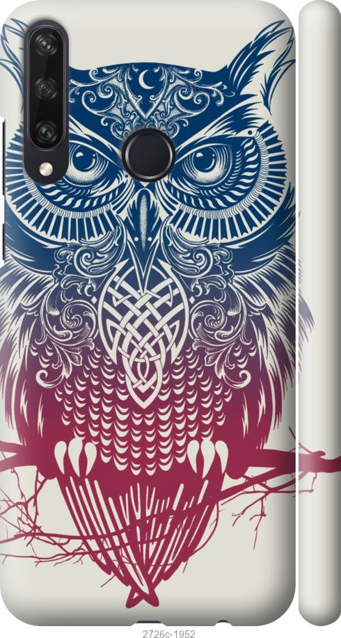 

Чехол на Huawei Y6p Сова 2