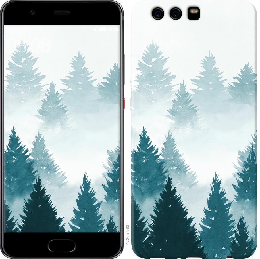 

Чохол на Huawei P10 Plus Акварельні Ялинки