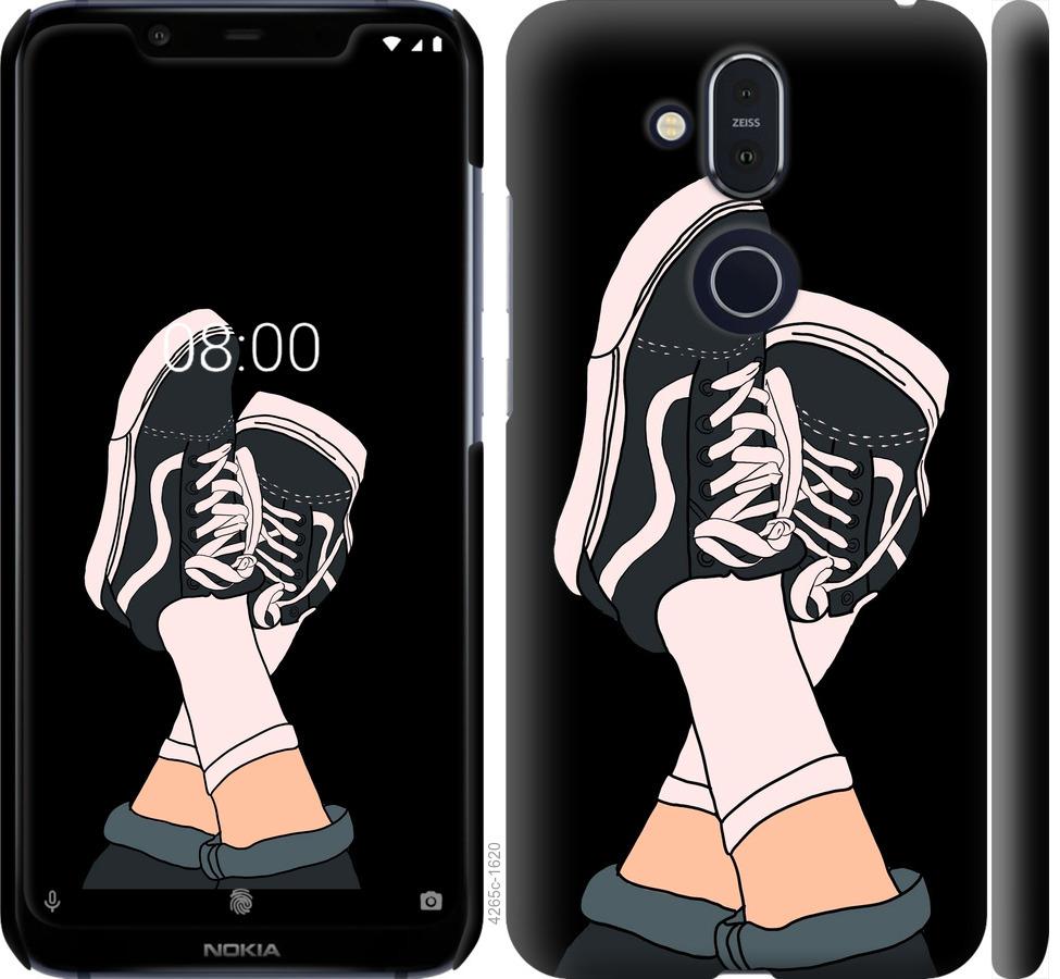 

Чехол на Nokia 8.1 Кеды