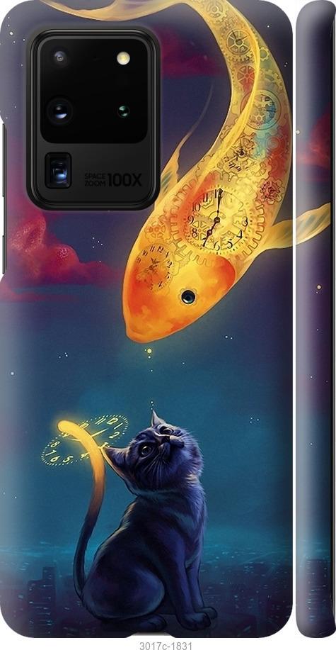 

Чехол на Samsung Galaxy S20 Ultra Кошкин сон
