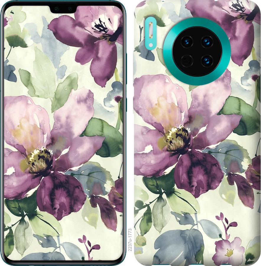 

Чохол на Huawei Mate 30 Pro Квіти аквареллю