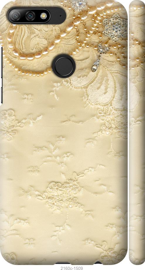 

Чехол на Huawei Y7 Prime 2018 Кружевной орнамент