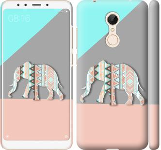 

Чохол на Xiaomi Redmi 5 Візерунчастий слон