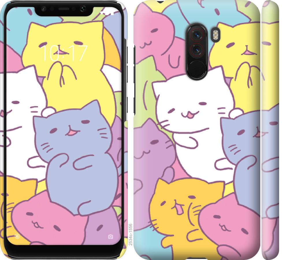 

Чехол на Xiaomi Pocophone F1 Котики