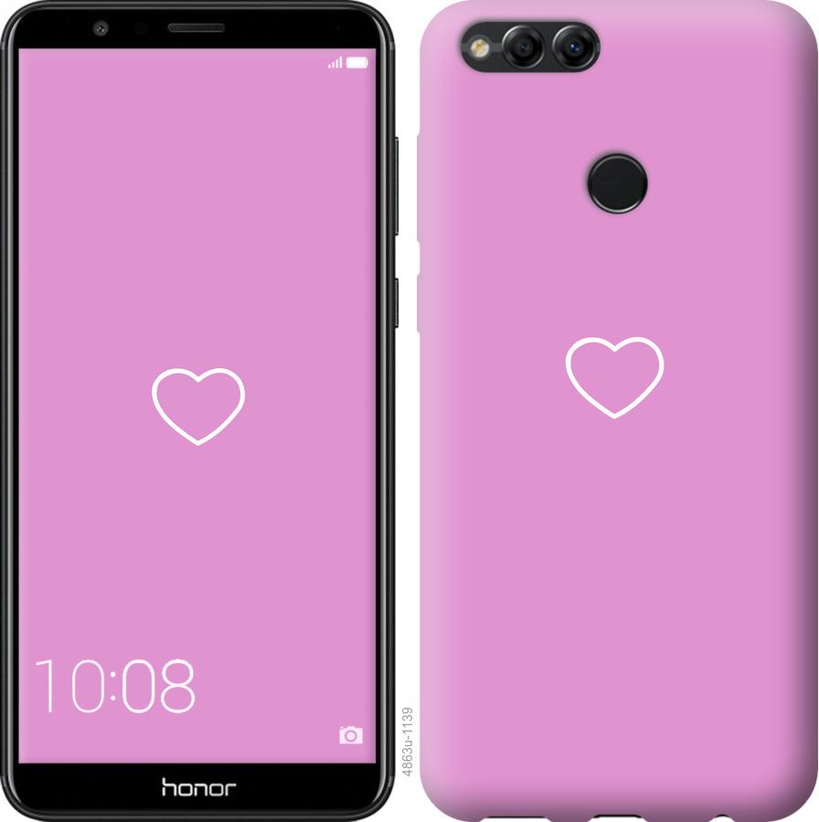 

Чохол на Huawei Honor 7X серце 2