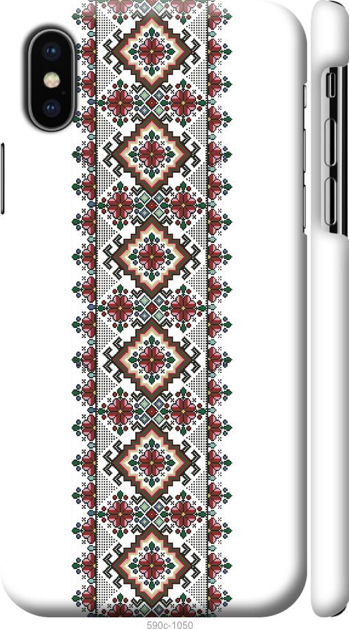 

Чохол на iPhone X Вишиванка 22
