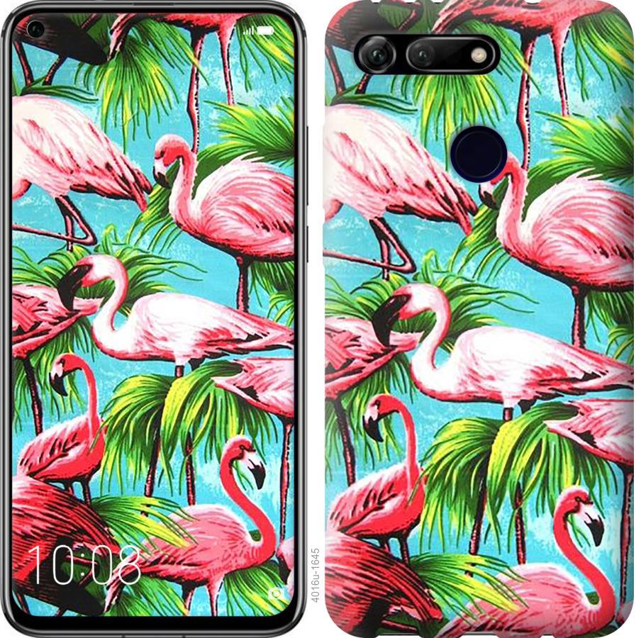

Чехол на Huawei Honor View 20 Tropical background