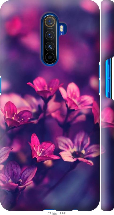 

Чехол на Realme X2 Pro Пурпурные цветы