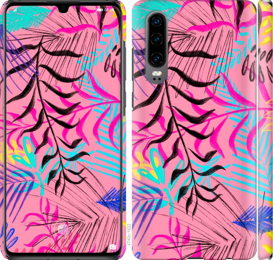 

Чохол на Huawei P30 Рослинний візерунок 2