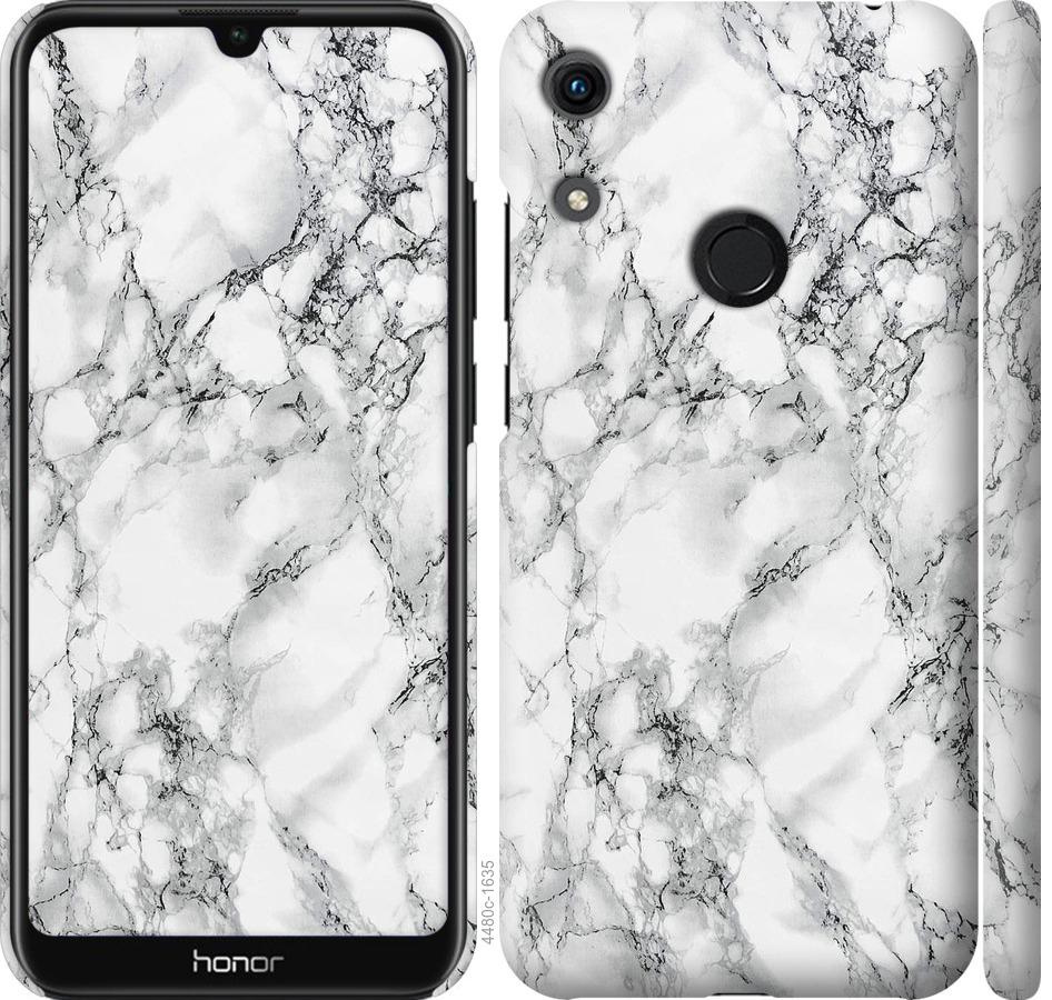 

Чохол на Huawei Honor 8A мармур білий