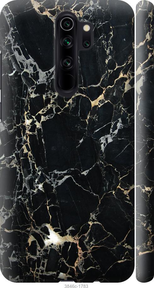 

Чехол на Xiaomi Redmi Note 8 Pro Черный мрамор