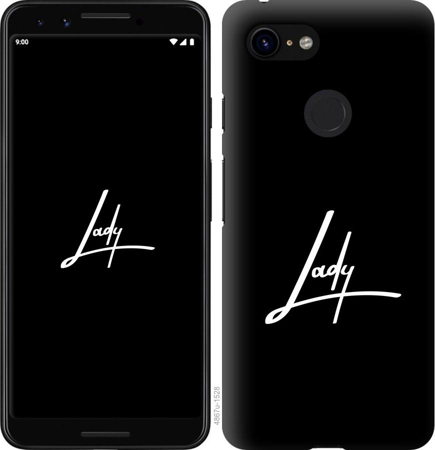 

Чехол на Google Pixel 3 Lady 2