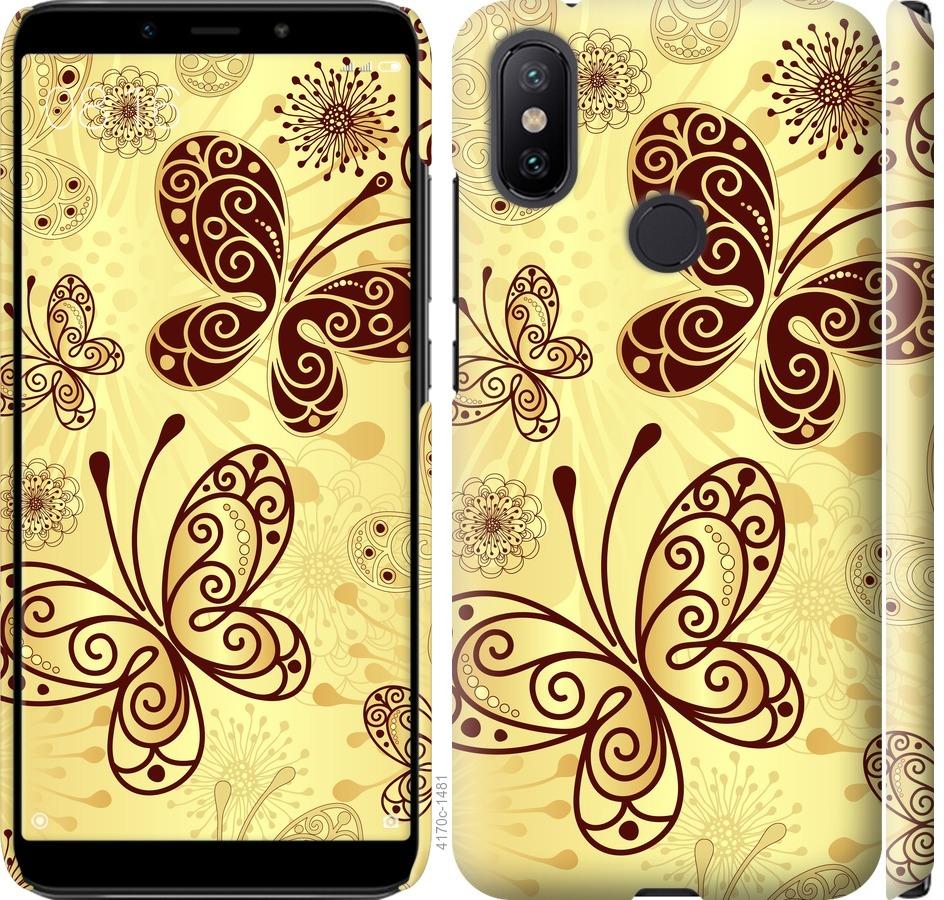 

Чехол на Xiaomi Mi A2 Красивые бабочки