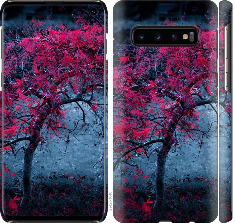 

Чохол на Samsung Galaxy S10 Дерево з яскравими листям