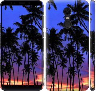 

Чехол на Xiaomi Redmi 5 Plus Пальмы