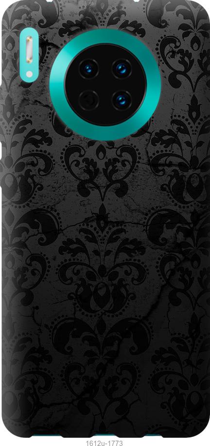 

Чехол на Huawei Mate 30 узор черный