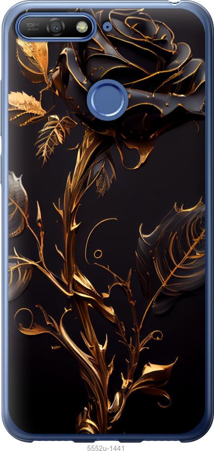 

Чехол на Huawei Honor 7A Pro Роза 3