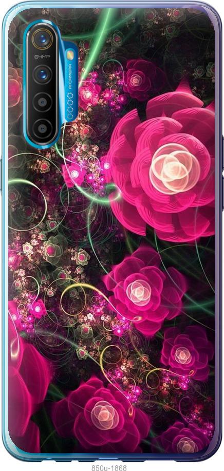 

Чохол на Realme XT Абстрактні квіти 3