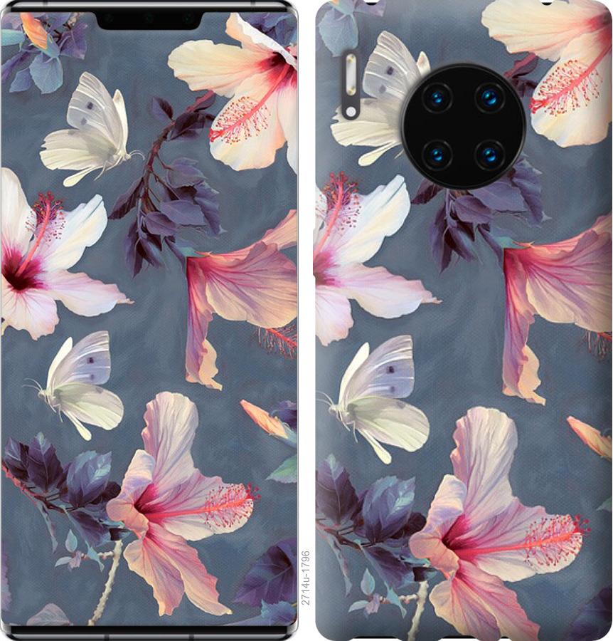 

Чохол на Huawei Mate 30 Pro Намальовані квіти