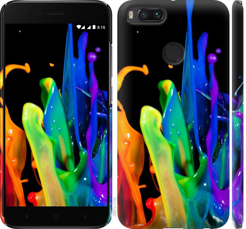 

Чохол на Xiaomi Mi A1 бризки фарби